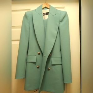 Zara suit (Jacket + Pants), NWT, Size: XS